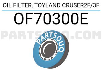 RIMA OF70300E OIL FILTER, TOYLAND CRUSER2F/3F