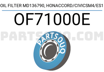 RIMA OF71000E OIL FILTER MD136790, HONACCORD/CIVICSM4/ES1
