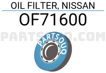 RIMA OF71600 OIL FILTER, NISSAN