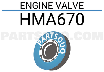 ROCKY HMA670 ENGINE VALVE 4PCS