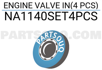 ROCKY NA1140SET4PCS ENGINE VALVE IN(4 PCS)