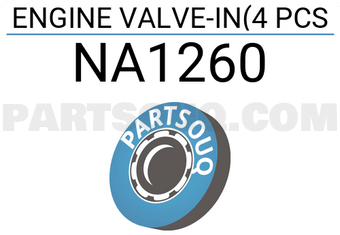 ROCKY NA1260 ENGINE VALVE-IN 4 PCS