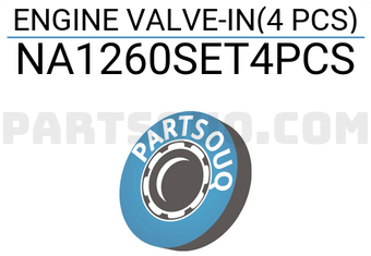 ROCKY NA1260SET4PCS ENGINE VALVE-IN(4 PCS)
