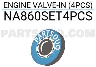 ROCKY NA860SET4PCS ENGINE VALVE-IN (4PCS)