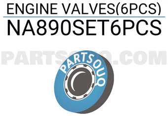 ROCKY NA890SET6PCS ENGINE VALVES(6PCS)