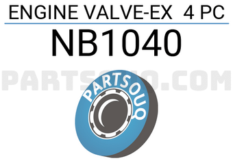 ROCKY NB1040 ENGINE VALVE-EX 4 PC