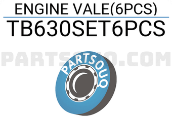 ROCKY TB630SET6PCS ENGINE VALE(6PCS)