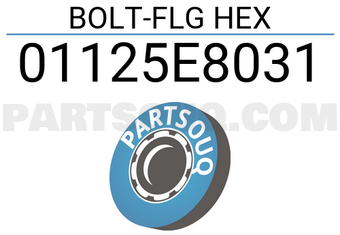 Renault 01125E8031 BOLT-FLG HEX