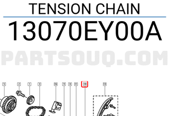 Renault 13070EY00A TENSION CHAIN