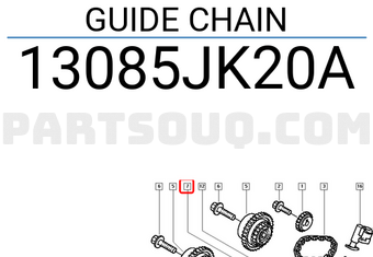 Renault 13085JK20A GUIDE CHAIN