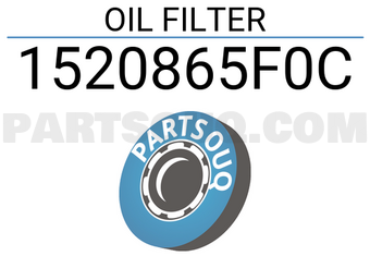 Renault 1520865F0C OIL FILTER