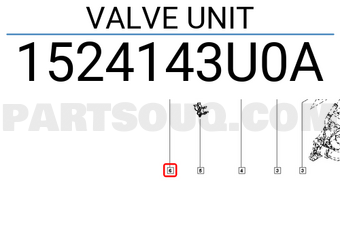 Renault 1524143U0A VALVE UNIT