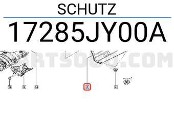 Renault 17285JY00A SCHUTZ