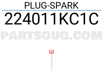 Renault 224011KC1C PLUG-SPARK