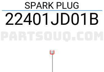 Renault 22401JD01B SPARK PLUG