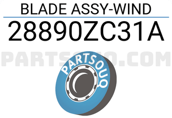 Renault 28890ZC31A BLADE ASSY-WIND