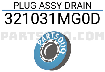 Renault 321031MG0D PLUG ASSY-DRAIN