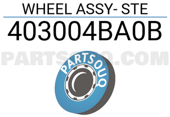 Renault 403004BA0B WHEEL ASSY- STE