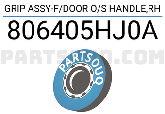 Renault 806405HJ0A GRIP ASSY-F/DOOR O/S HANDLE,RH