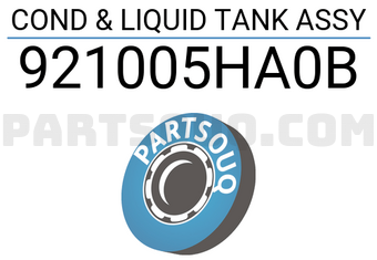 Renault 921005HA0B COND & LIQUID TANK ASSY