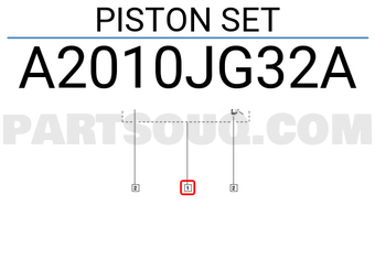 Renault A2010JG32A PISTON SET