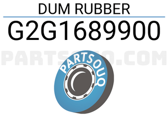 Renault G2G1689900 DUM RUBBER