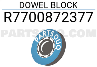 Renault R7700872377 DOWEL BLOCK