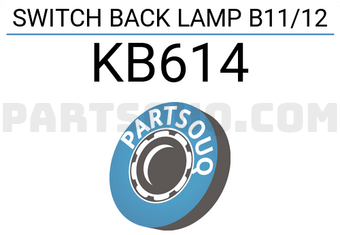 SANKEI KB614 SWITCH BACK LAMP B11/12