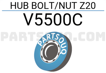SANKEI V5500C HUB BOLT/NUT Z20