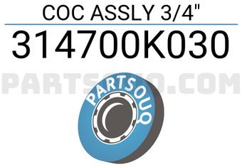 SANYCO 314700K030 COC ASSLY 3/4