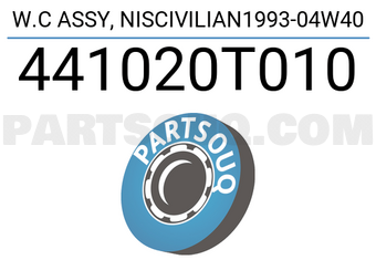 SANYCO 441020T010 W.C ASSY, NISCIVILIAN1993-04W40