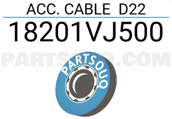 SBK 18201VJ500 ACC. CABLE D22