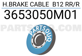 SBK 3653050M01 H.BRAKE CABLE B12 RR/R