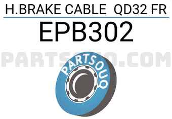SBK EPB302 H.BRAKE CABLE QD32 FR