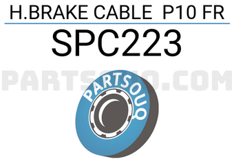 SBK SPC223 H.BRAKE CABLE P10 FR