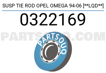 SCHNIEDER 0322169 SUSP TIE ROD OPEL OMEGA 94-06 [**LQD**]