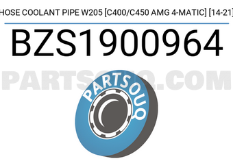 SCHNIEDER BZS1900964 HOSE COOLANT PIPE W205 [C400/C450 AMG 4-MATIC] [14-21]