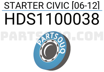 SCHNIEDER HDS1100038 STARTER CIVIC [06-12]