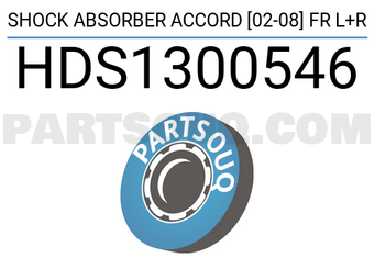 SCHNIEDER HDS1300546 SHOCK ABSORBER ACCORD [02-08] FR L+R