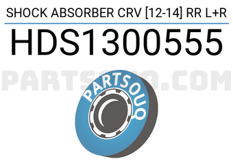 SCHNIEDER HDS1300555 SHOCK ABSORBER CRV [12-14] RR L+R