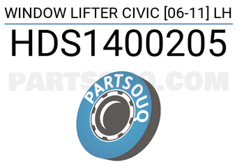 SCHNIEDER HDS1400205 WINDOW LIFTER CIVIC [06-11] LH