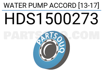 SCHNIEDER HDS1500273 WATER PUMP ACCORD [13-17]