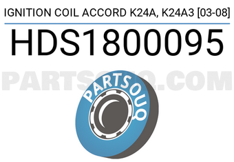 SCHNIEDER HDS1800095 IGNITION COIL ACCORD K24A, K24A3 [03-08]