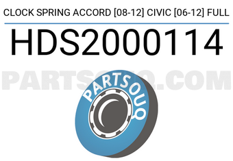 SCHNIEDER HDS2000114 CLOCK SPRING ACCORD [08-12] CIVIC [06-12] FULL