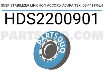 SCHNIEDER HDS2200901 SUSP STABILIZER LINK HON ACCORD, ACURA TSX [08-11] FR-LH