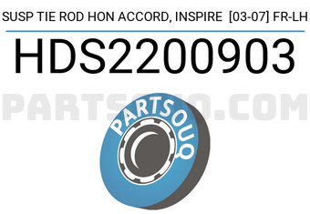 SCHNIEDER HDS2200903 SUSP TIE ROD HON ACCORD, INSPIRE [03-07] FR-LH