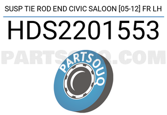 SCHNIEDER HDS2201553 SUSP TIE ROD END CIVIC SALOON [05-12] FR LH