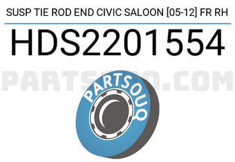 SCHNIEDER HDS2201554 SUSP TIE ROD END CIVIC SALOON [05-12] FR RH