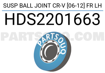 SCHNIEDER HDS2201663 SUSP BALL JOINT CR-V [06-12] FR LH