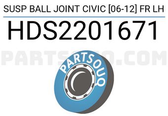 SCHNIEDER HDS2201671 SUSP BALL JOINT CIVIC [06-12] FR LH